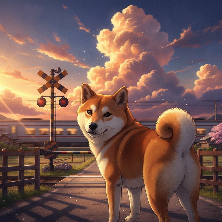 Custom pet portrait — The Crossing