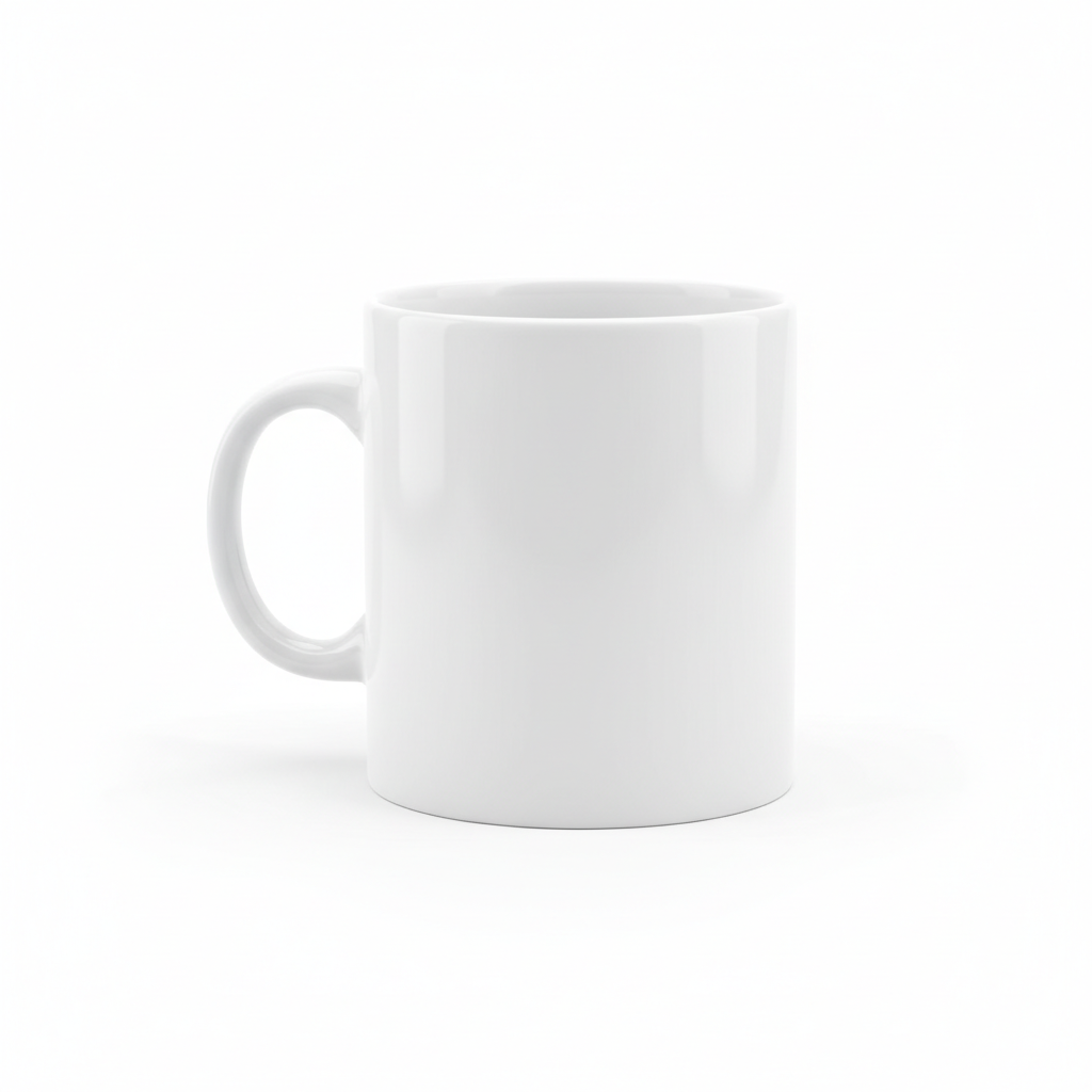 white ceramic mug